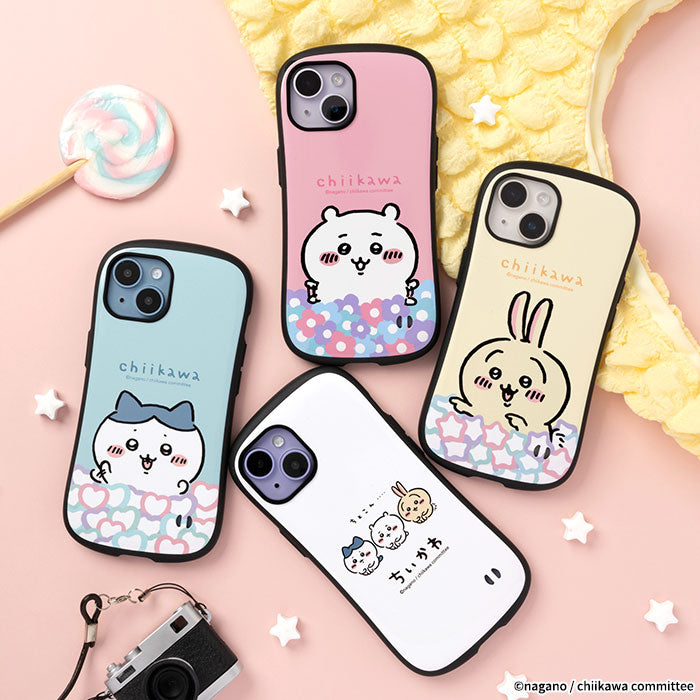 ちいかわ iFace First Class iPhone対応 ケース(ちいかわ/花)