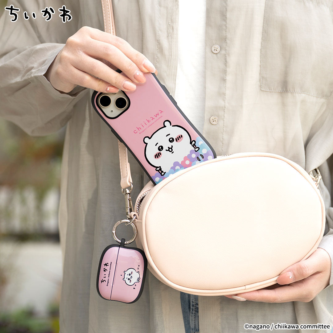 ちいかわ iFace First Class iPhone対応 ケース(ちいかわ/花)