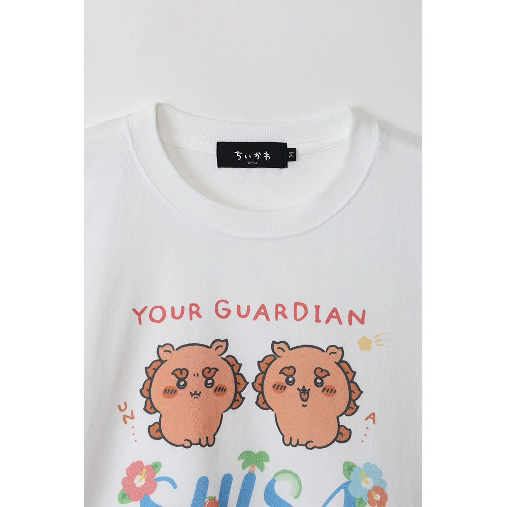 Chiikawa Shisa Festival!!! T-Shirt (Guardian Shisa White)