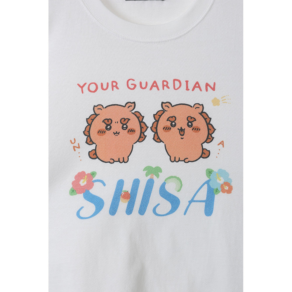 Chiikawa Shisa Festival!!! T-Shirt (Guardian Shisa White)