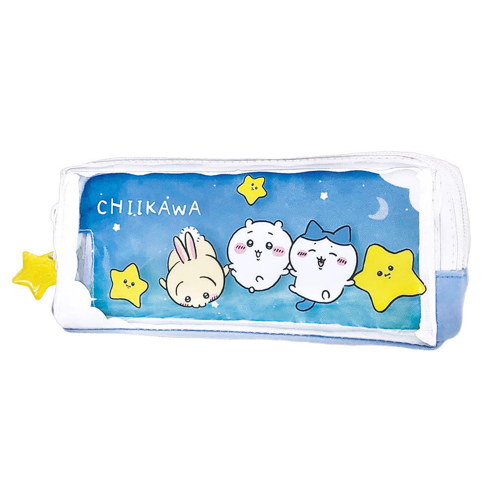 Chiikawa Twin Zipper Pen Case (Yozora)