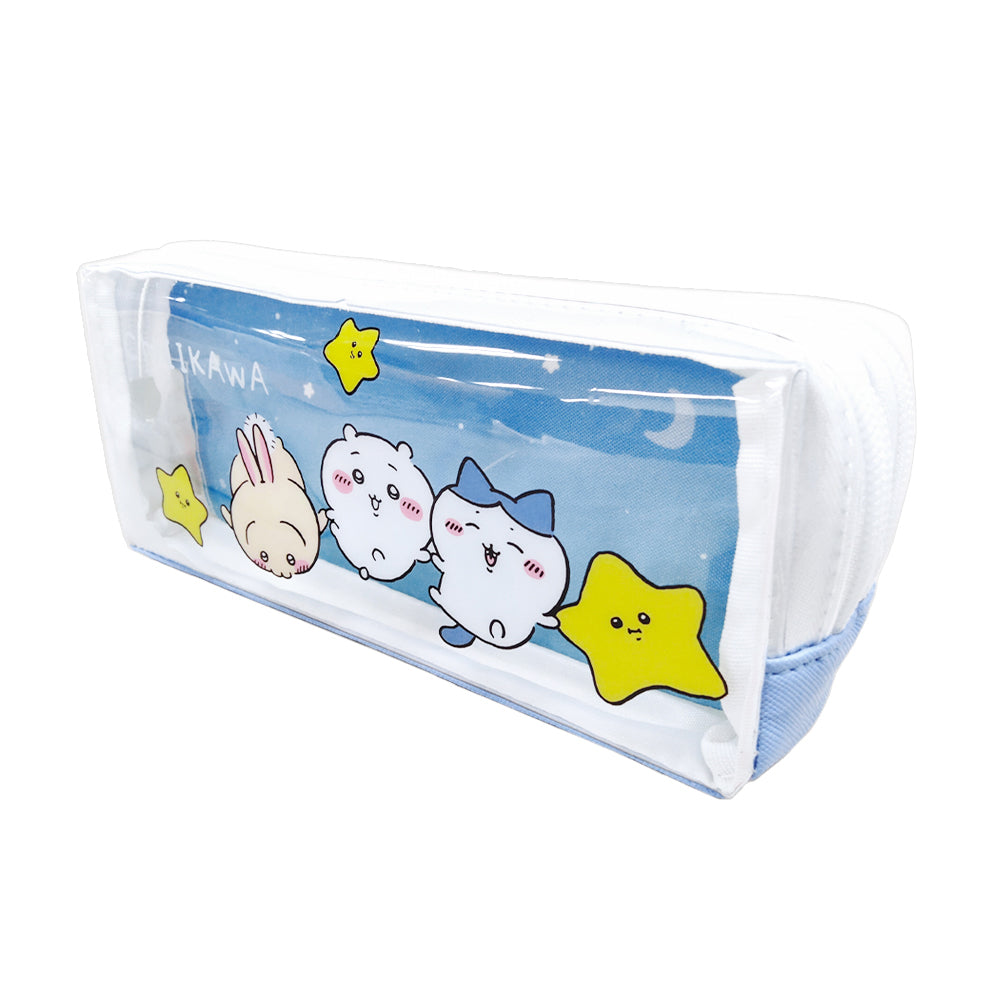 Chiikawa Twin Zipper Pen Case (Yozora)