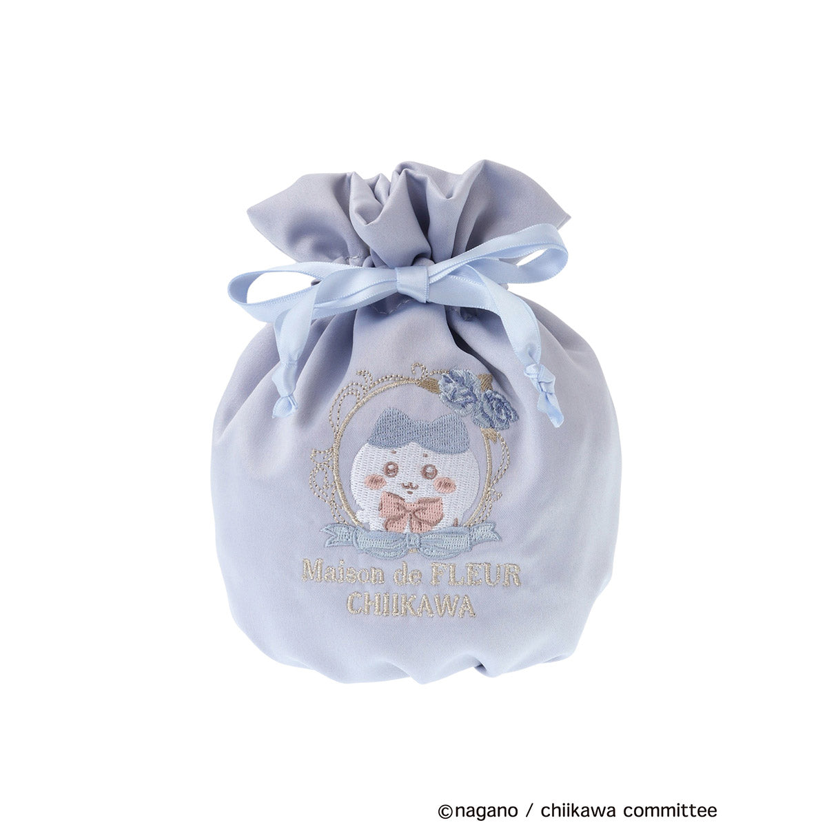 【預訂】吉伊卡哇 Maison de FLEUR 刺繡巾著(八割)【2025年3月中旬起順次發送(若延遲發貨不可取消)】【不可與其他商品同時購買及指定配送日期】【不參加促銷】