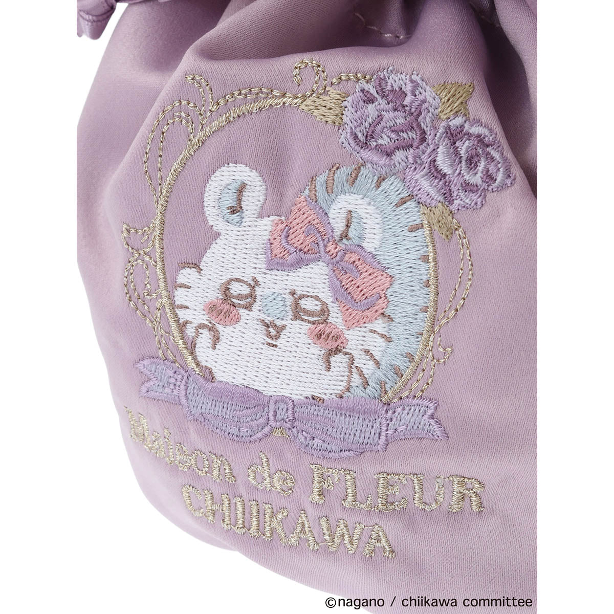 【预订】吉伊卡哇 Maison de FLEUR 刺绣荷包(飞鼠)【2025年3月中旬起依次发货(若延期发货也不可取消)】【不可与普通商品同时购买、不可指定配送日期】【不参与促销活动】
