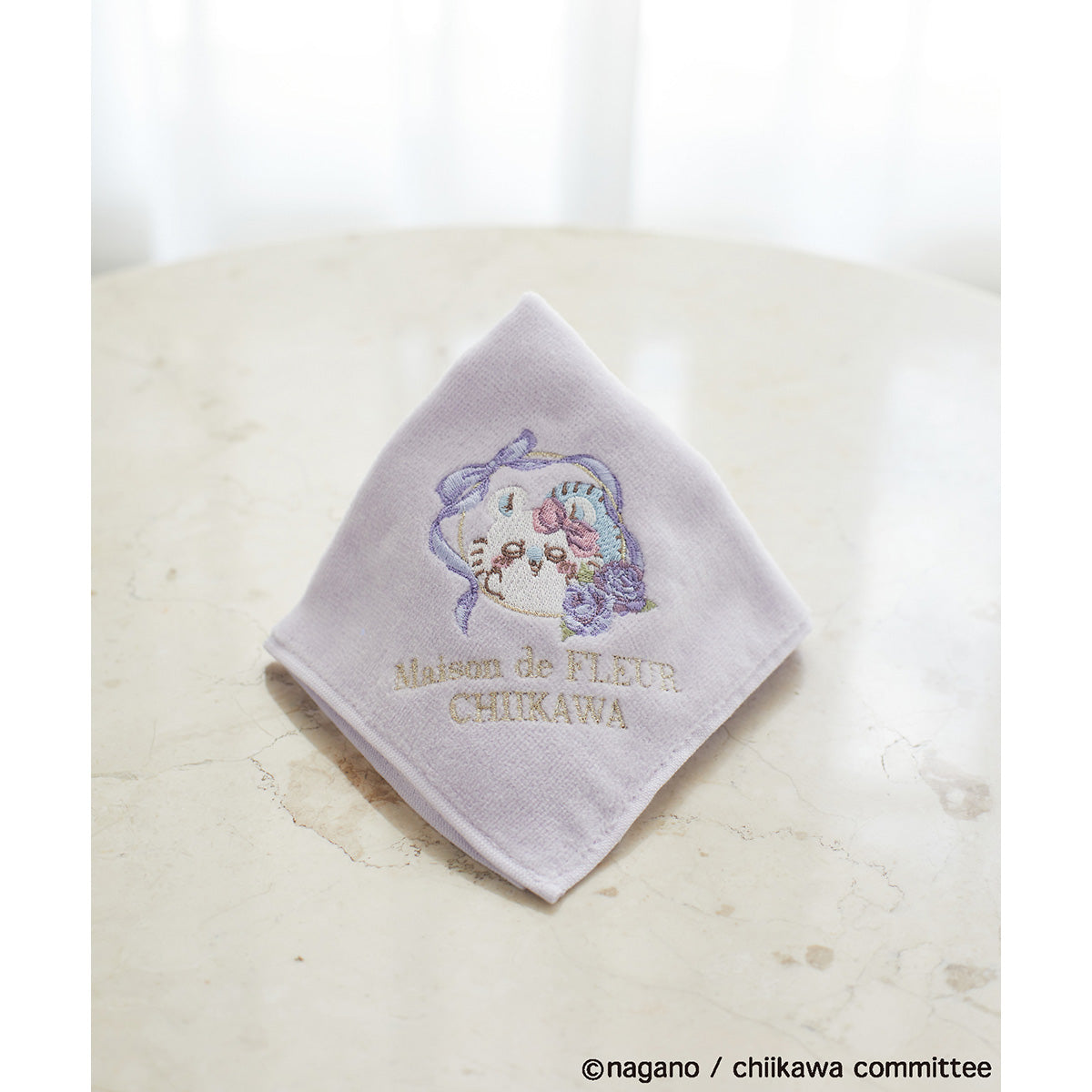 【预订】吉伊卡哇 Maison de FLEUR 刺绣毛巾手帕(飞鼠)【2025年3月中旬起依次发货(若延期发货也不可取消)】【不可与普通商品同时购买、不可指定配送日期】【不参与促销活动】