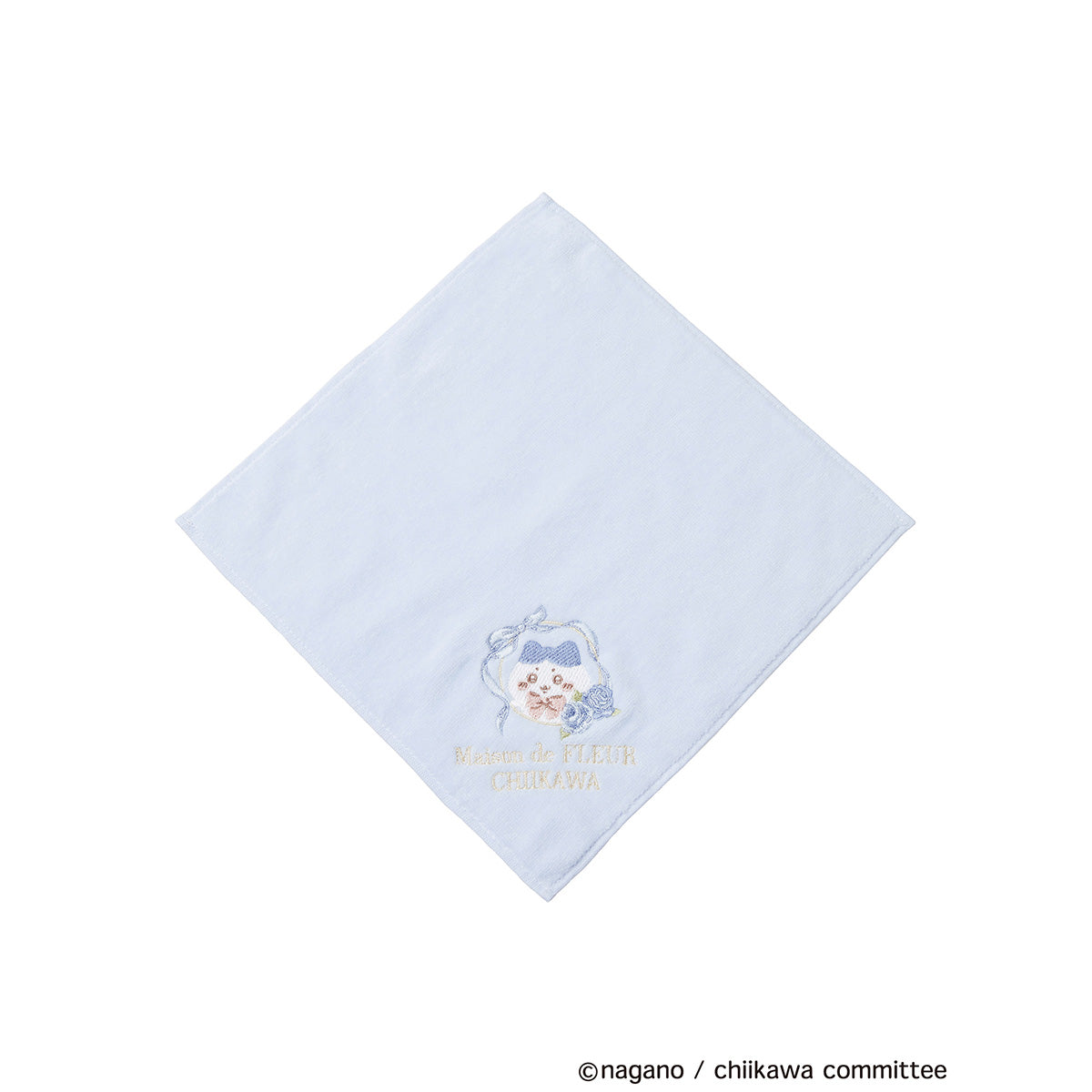 【预订】吉伊卡哇 Maison de FLEUR 刺绣毛巾手帕(哈奇喵)【2025年3月中旬起依次发货(若延期发货也不可取消)】【不可与普通商品同时购买、不可指定配送日期】【不参与促销活动】