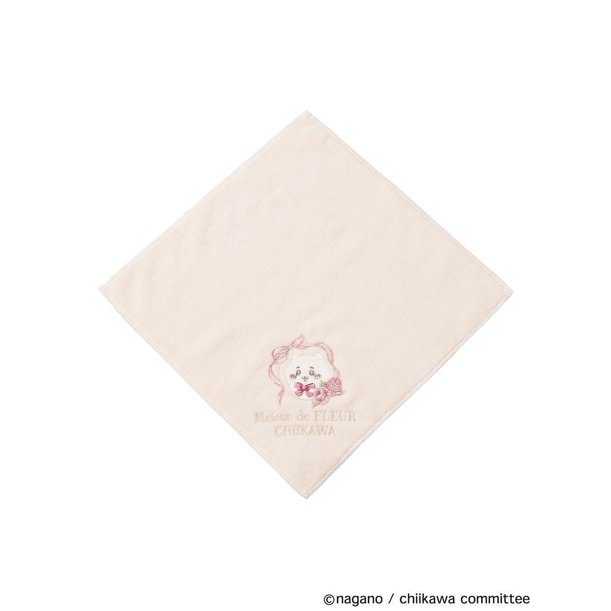 【預訂】吉伊卡哇 Maison de FLEUR 刺繡毛巾手帕(吉伊卡哇)【2025年3月中旬起順次發送(若延遲發貨不可取消)】【不可與其他商品同時購買及指定配送日期】【不參加促銷】