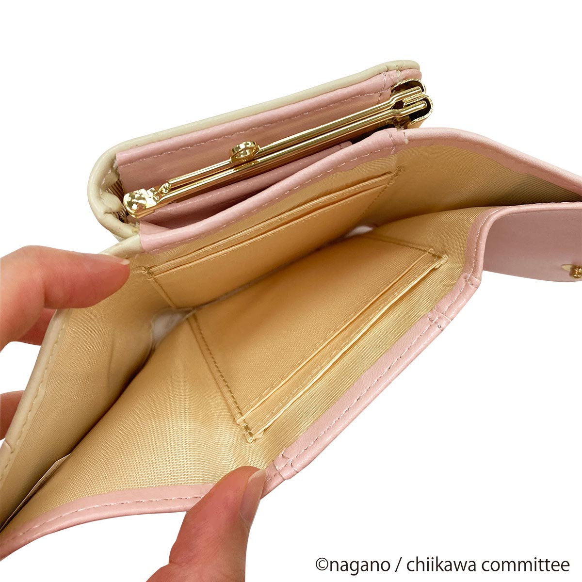 Chiikawa Printed Coin Purse (Pink)