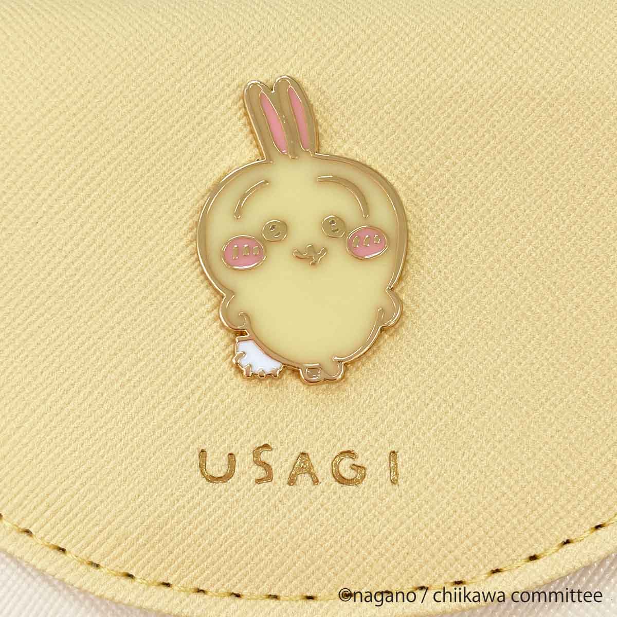 ちいかわ バッジ口金財布(うさぎ)