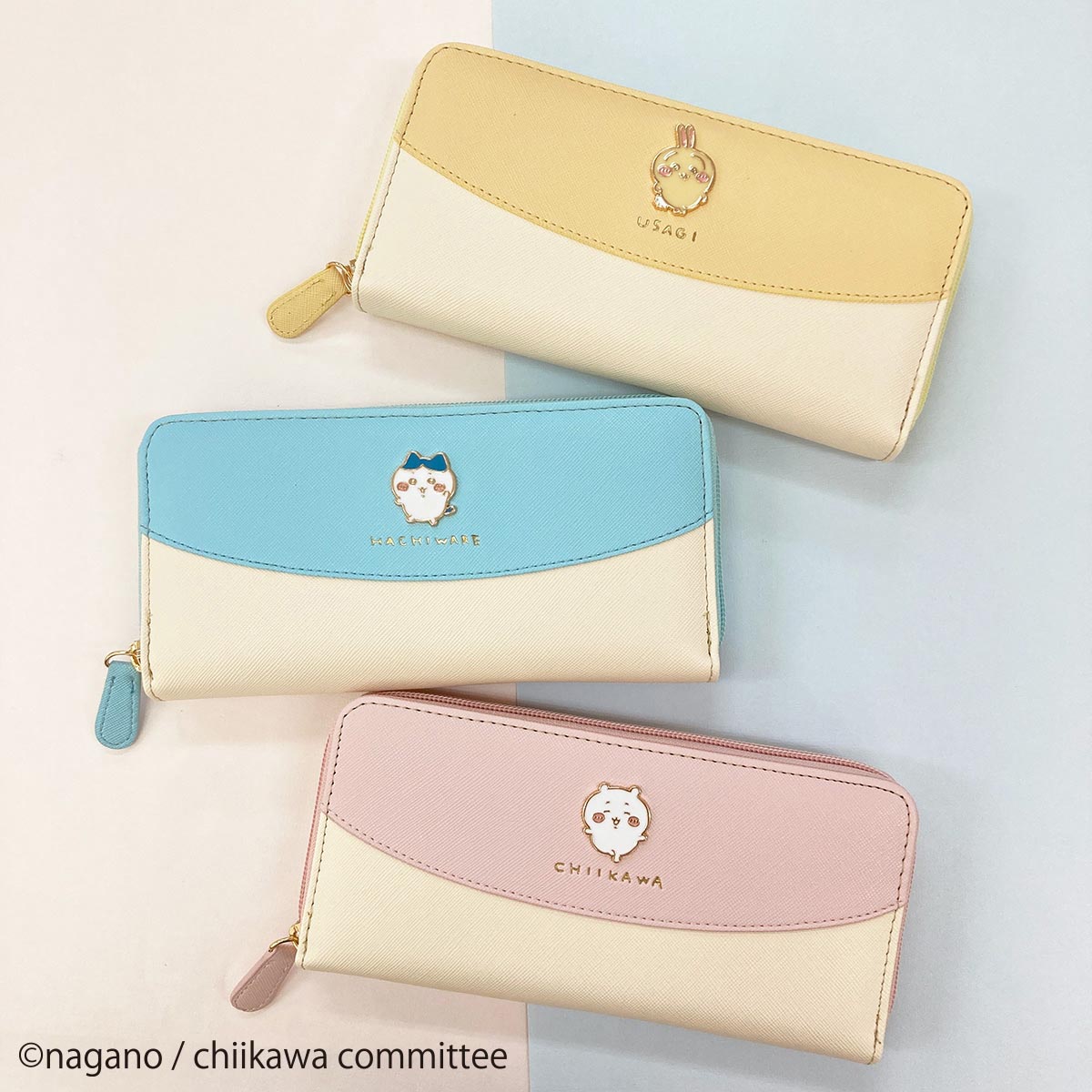 ちいかわ バッジラウンド長財布(ちいかわ)