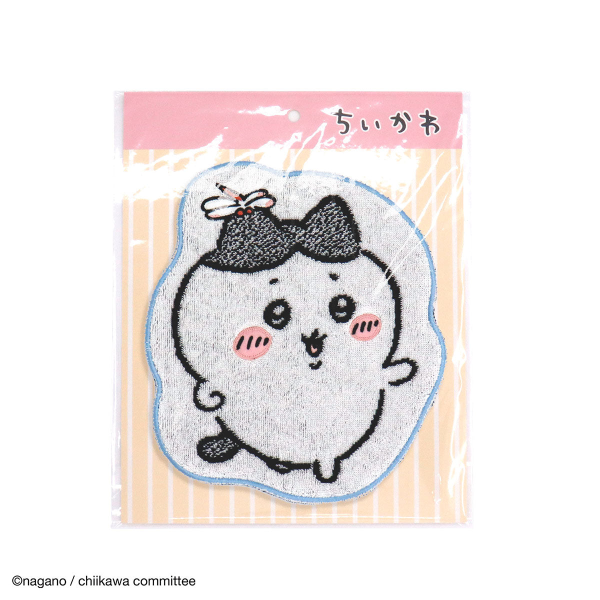 ちいかわ ダイカットタオルハンカチ(ブルー)