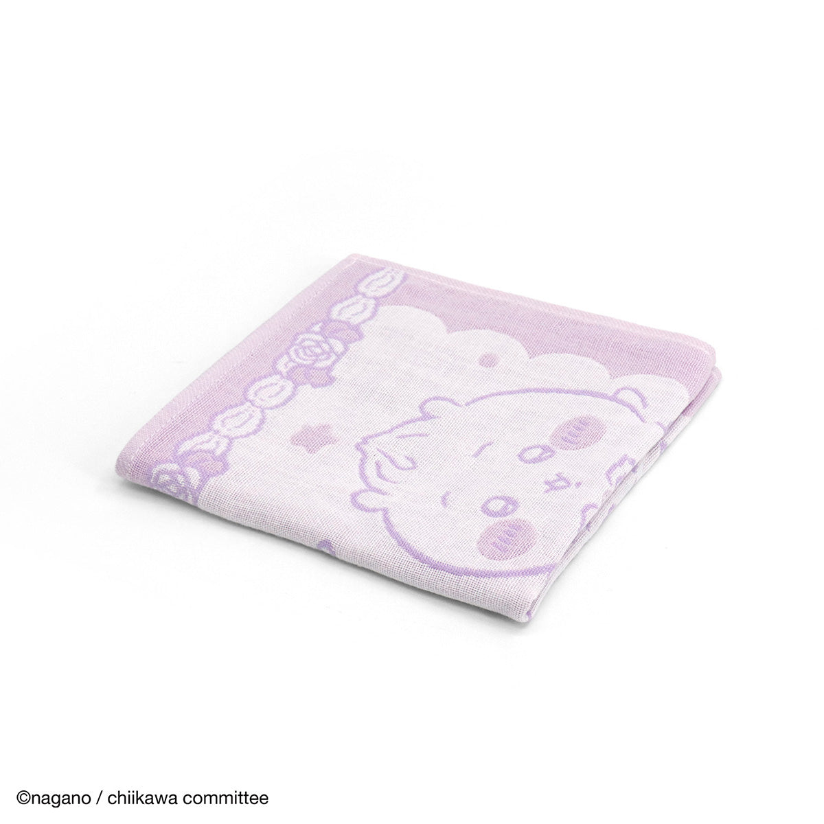 ちいかわ ウォッシュタオル(ほのぼの パープル)