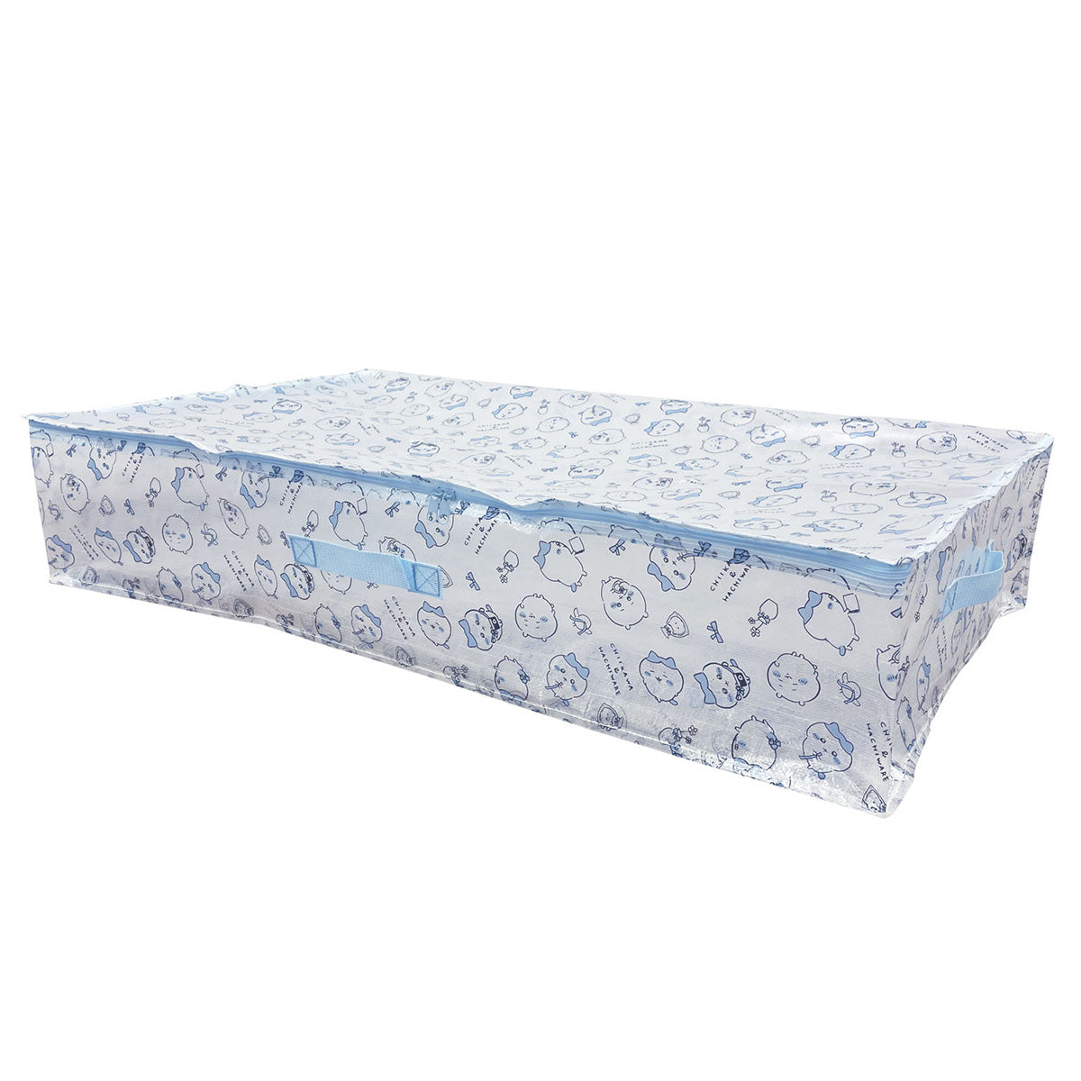 Chiikawa Wide Storage Box Light Blue