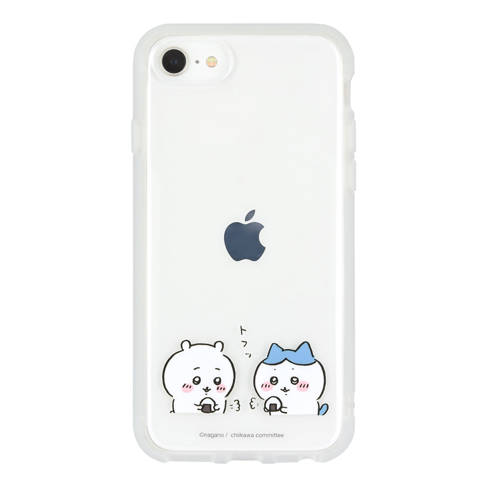 吉伊卡哇 IIIIfit透明iPhone SE(第3代/第2代)/8/7/6s/6适配保护壳(饭团)