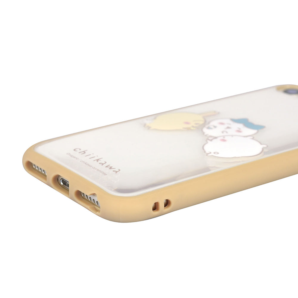 吉伊卡哇 IIIIfit透明iPhone SE(第3代/第2代)/8/7/6s/6适配保护壳(瓦尼亚)