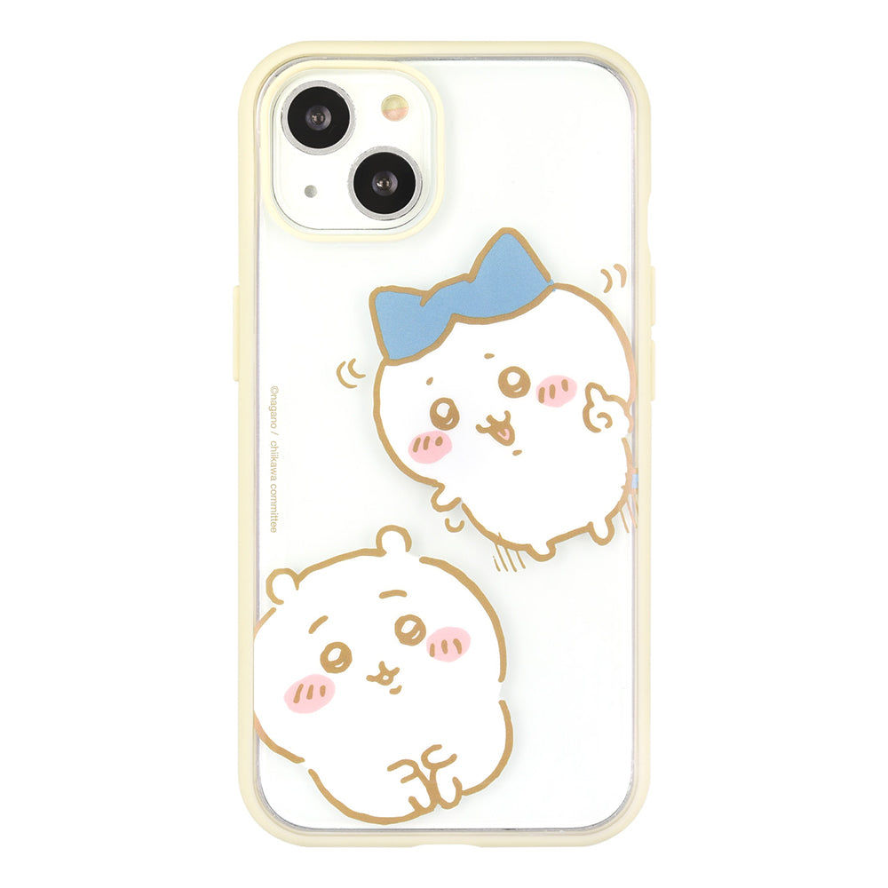 ちいかわ IIIIfit Clear iPhone 14/13対応ケース(ちいかわ&ハチワレ)