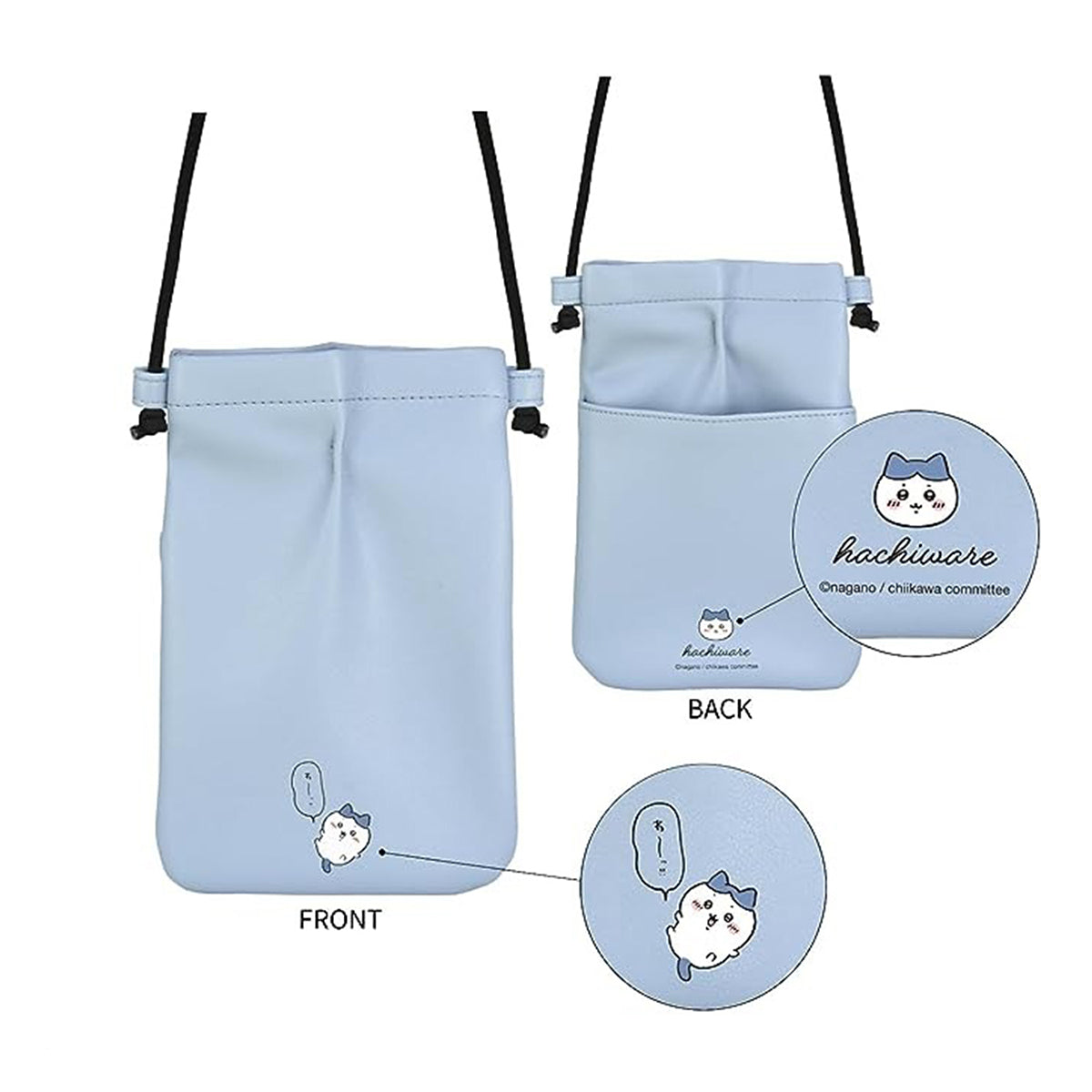 Chiikawa IIIIpocket Smartphone Pouch (Hachiware)