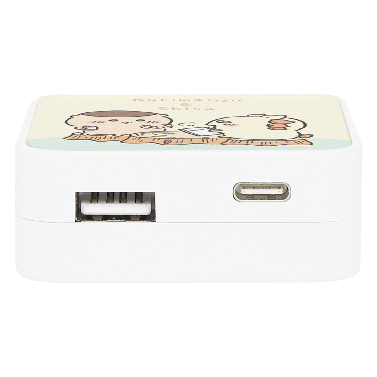 치이카와 USB/USB Type-C AC 어댑터 (쿠리만쥬 & 시사)