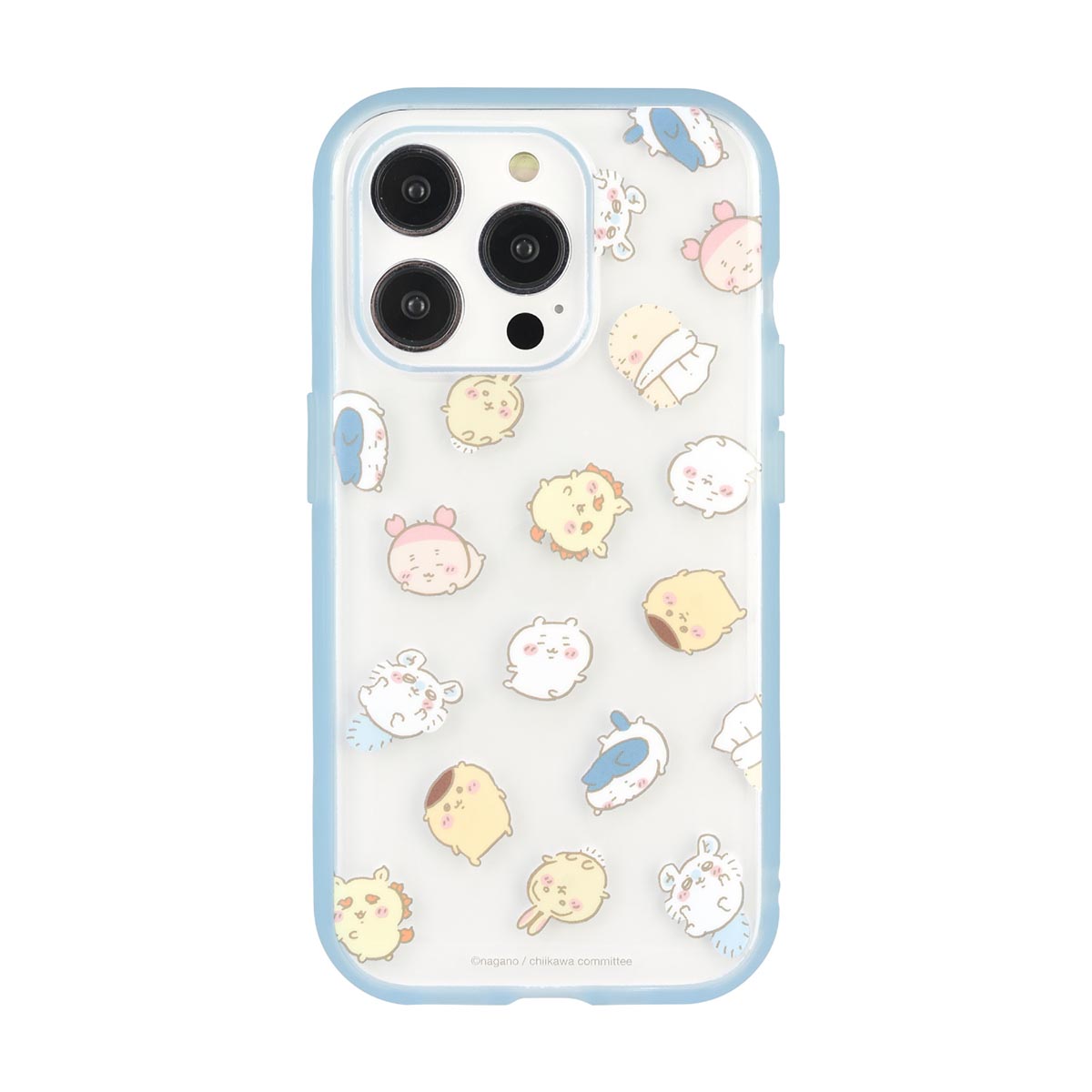 ちいかわ IIIIfit Clear iPhone対応ケース(総柄)