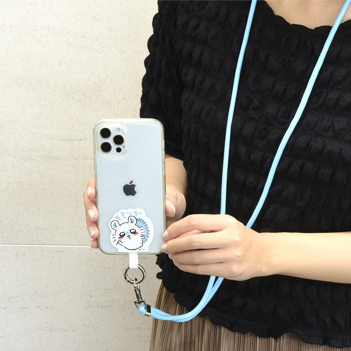 ちいかわ マルチリングプラス ストラップセット(モモンガ)