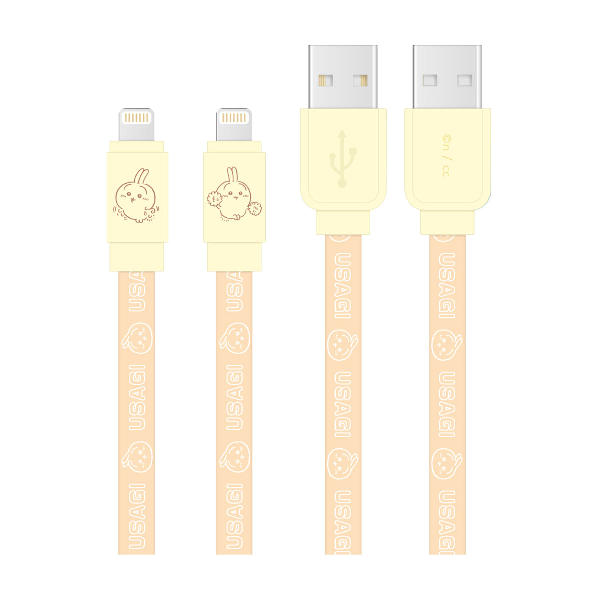 吉伊卡哇 Lightning兼容 同步&充电线(乌萨奇)