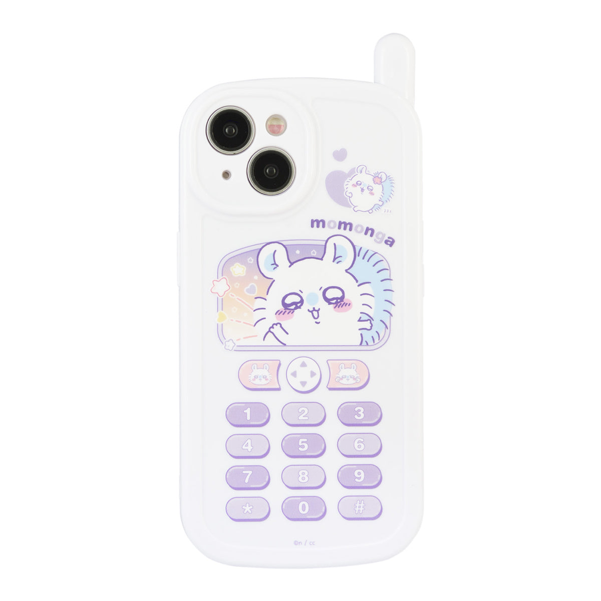 ちいかわ iPhone対応 レトロガラケー風ケース(モモンガ)