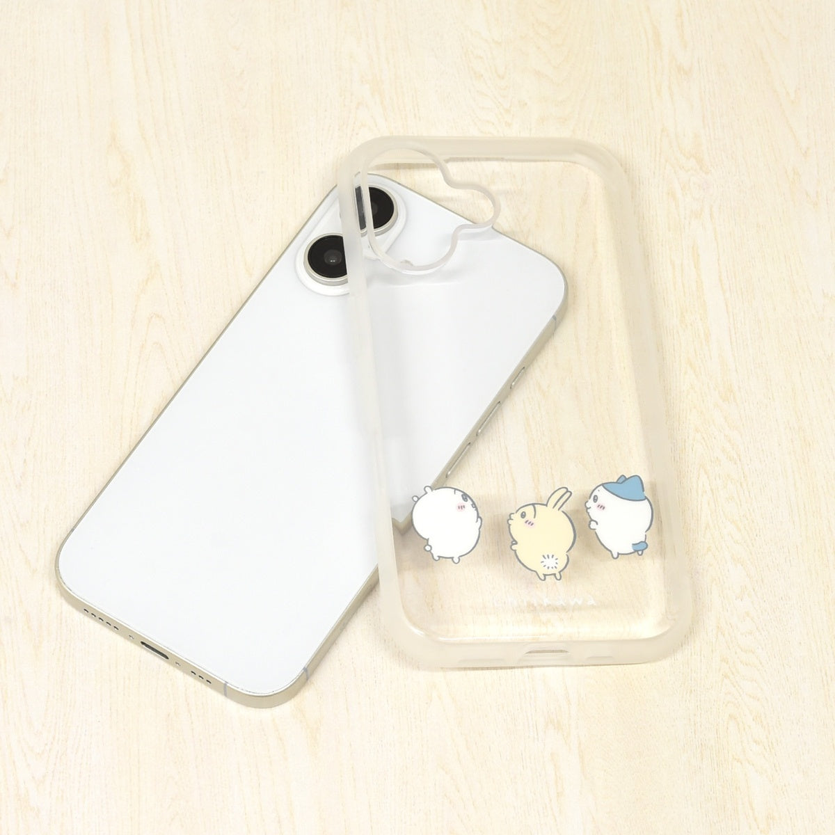ちいかわ IIIIfit Clear iPhoneケース(集合)