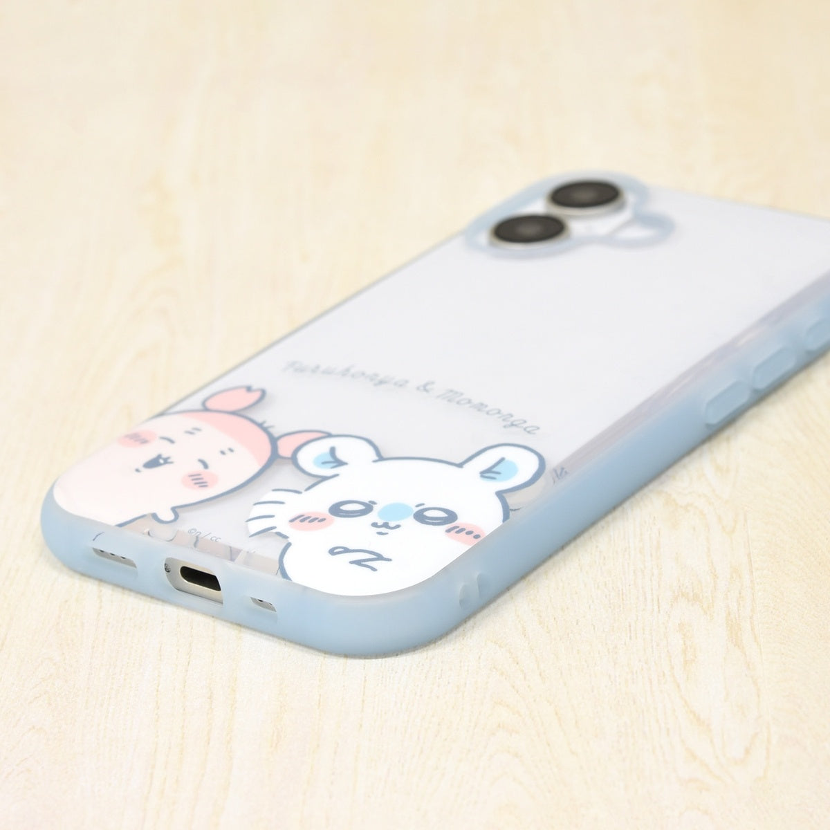 ちいかわ IIIIfit Clear iPhoneケース(モモンガ&古本屋)