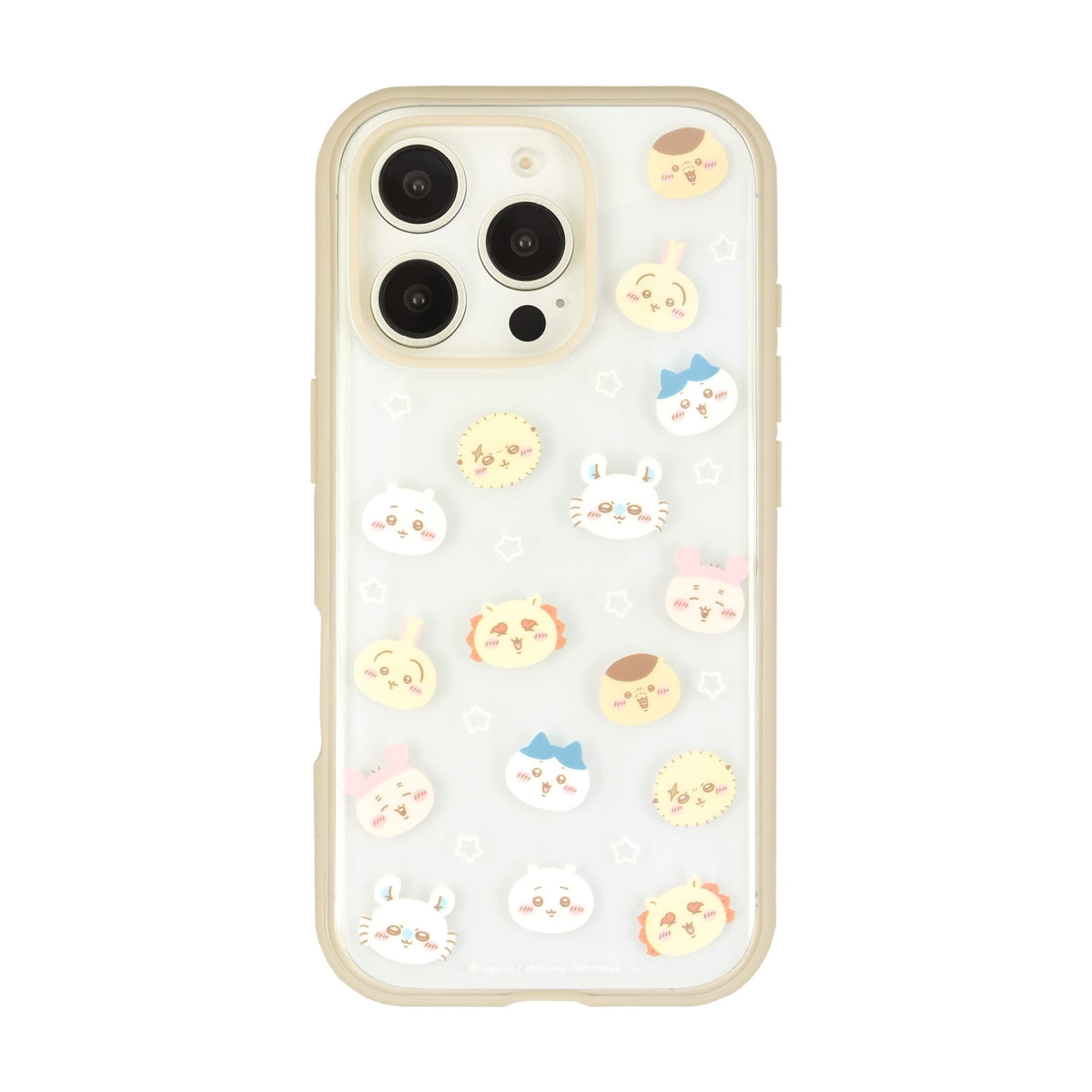 ちいかわ IIIIfit Clear iPhoneケース(総柄)