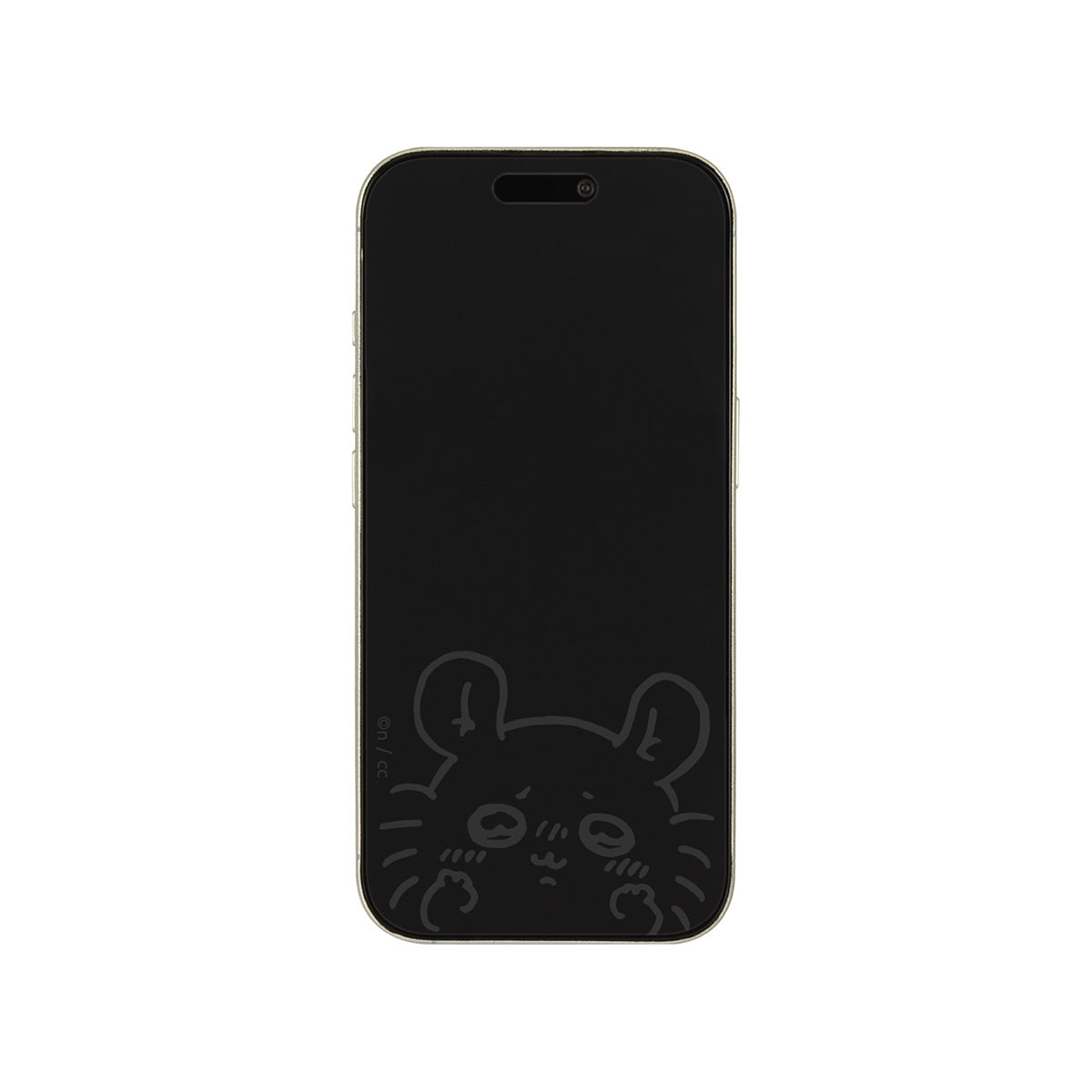 Chiikawa Glass Screen Protector for iPhone 16Pro (Momonga)