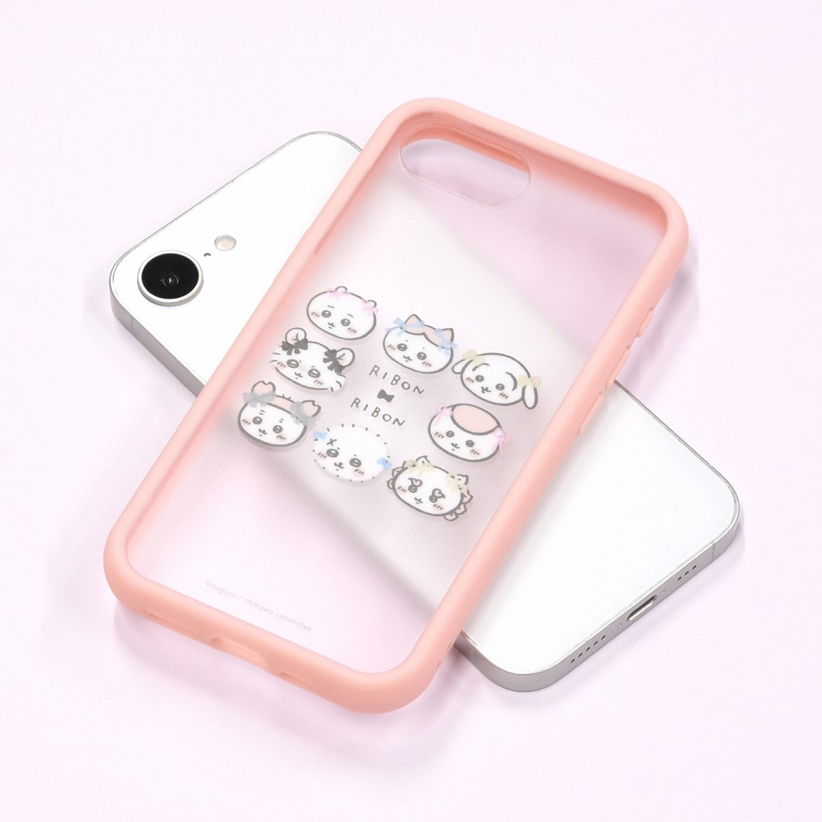 吉伊卡哇 IIIIfit 加厚框 iPhone 16e 保护壳(蝴蝶结图案)