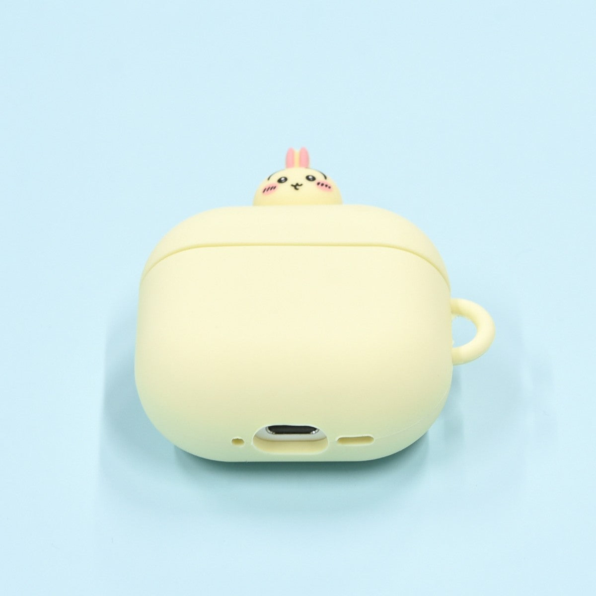 치이카와 AirPods 4 호환 실리콘 케이스 (우사기)