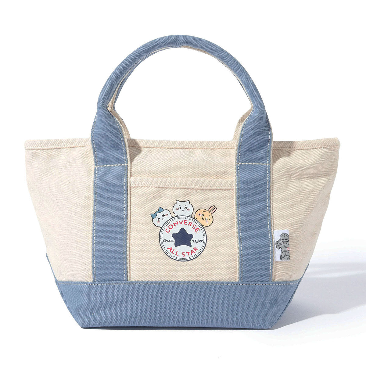 Chiikawa x Converse Canvas Tote Bag S (Blue-Grey)