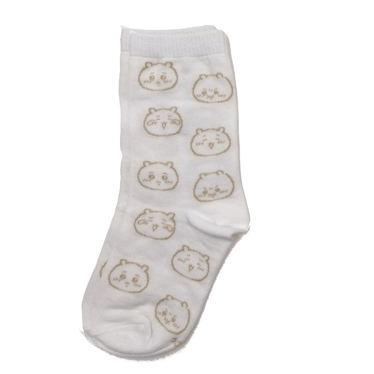 Chiikawa Crew Socks (Chiikawa Face All-Over Pattern) Kids' Size