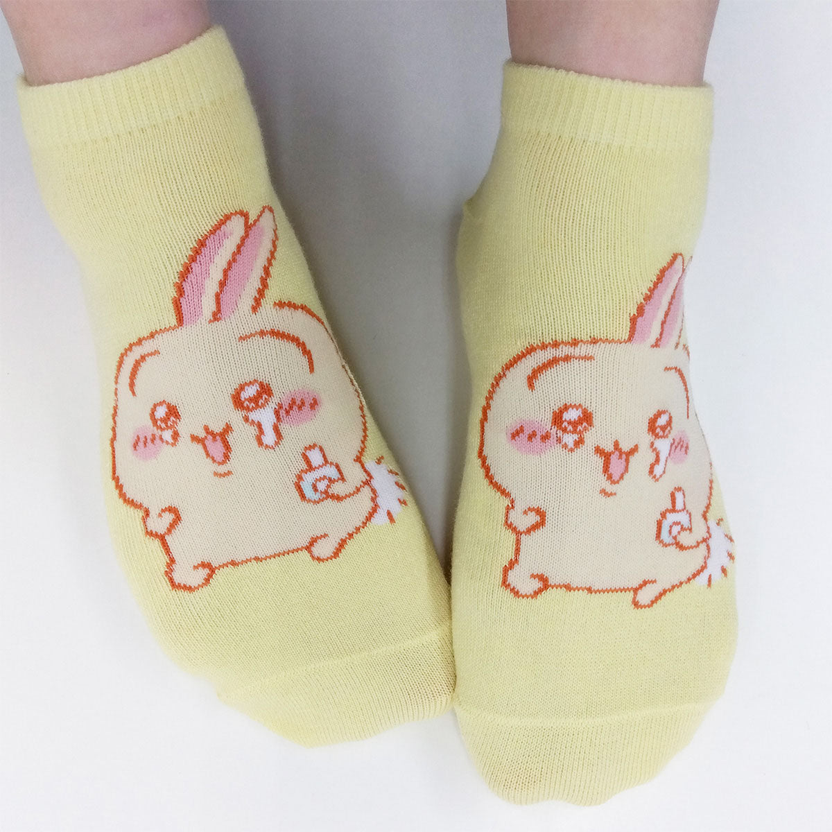 ちいかわ スニーカーソックス(うさぎ涙) レディース用
