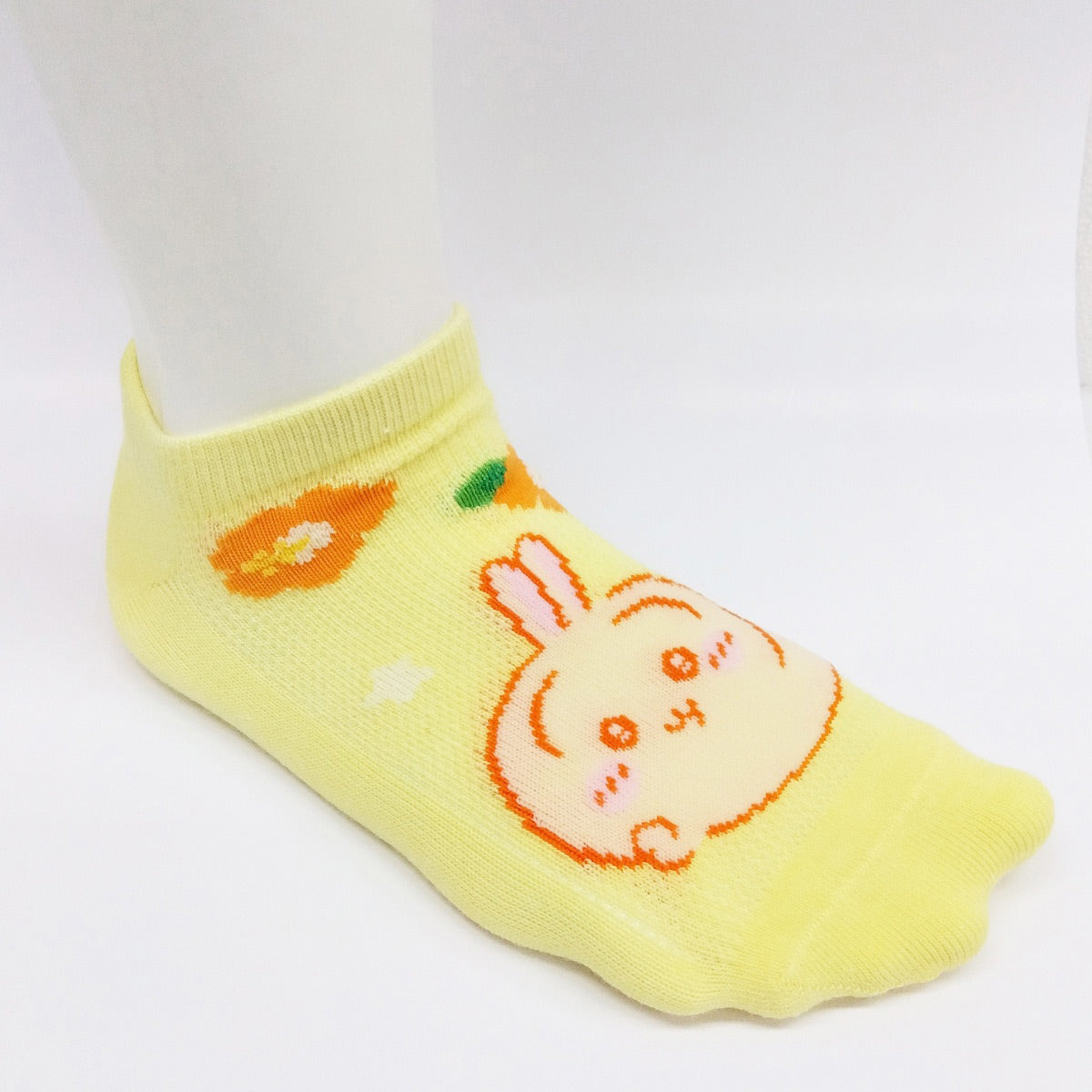 ちいかわ メッシュスニーカー丈ソックス(うさぎ・アロハ)