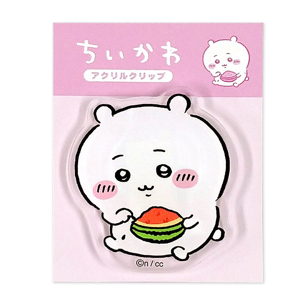 吉伊卡哇 亚克力夹子(吉伊卡哇・西瓜)