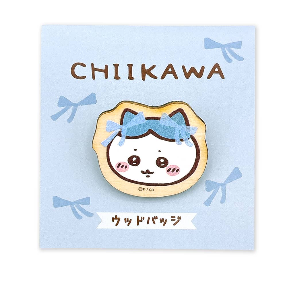 ちいかわ ウッドバッジ(ハチワレ2)