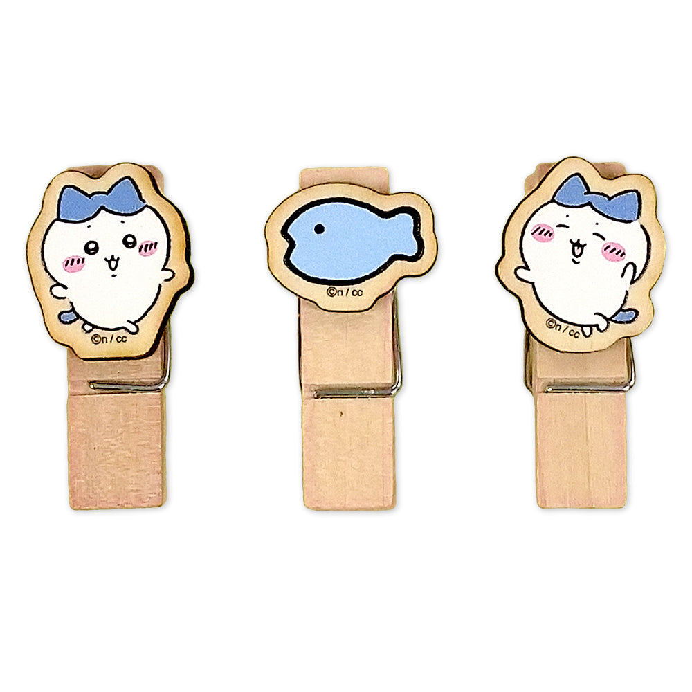 치이카와 우드 클립 (하치와레)