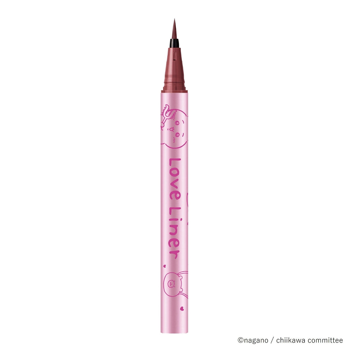 Chiikawa Love Liner Liquid Eyeliner R4 (Chiikawa - Rose Brown)