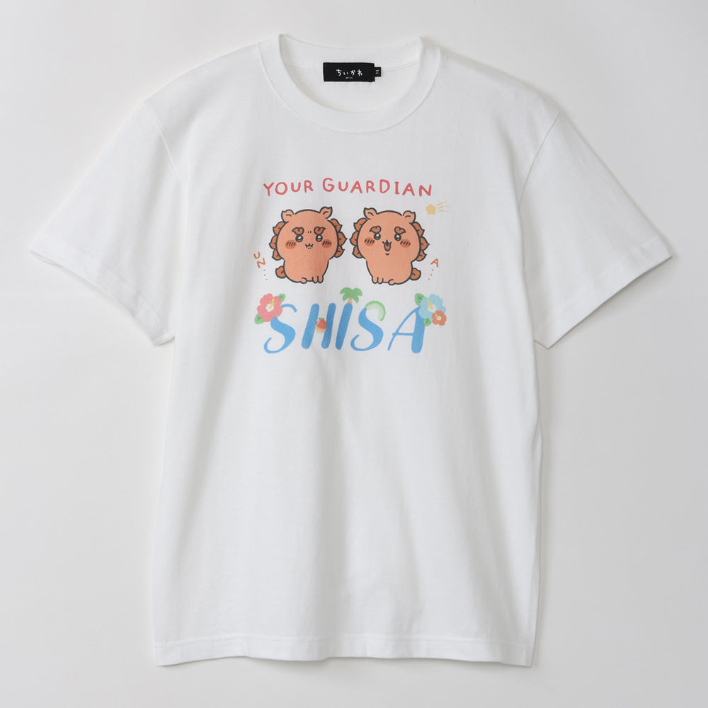 Chiikawa Shisa Festival!!! T-Shirt (Guardian Shisa White)