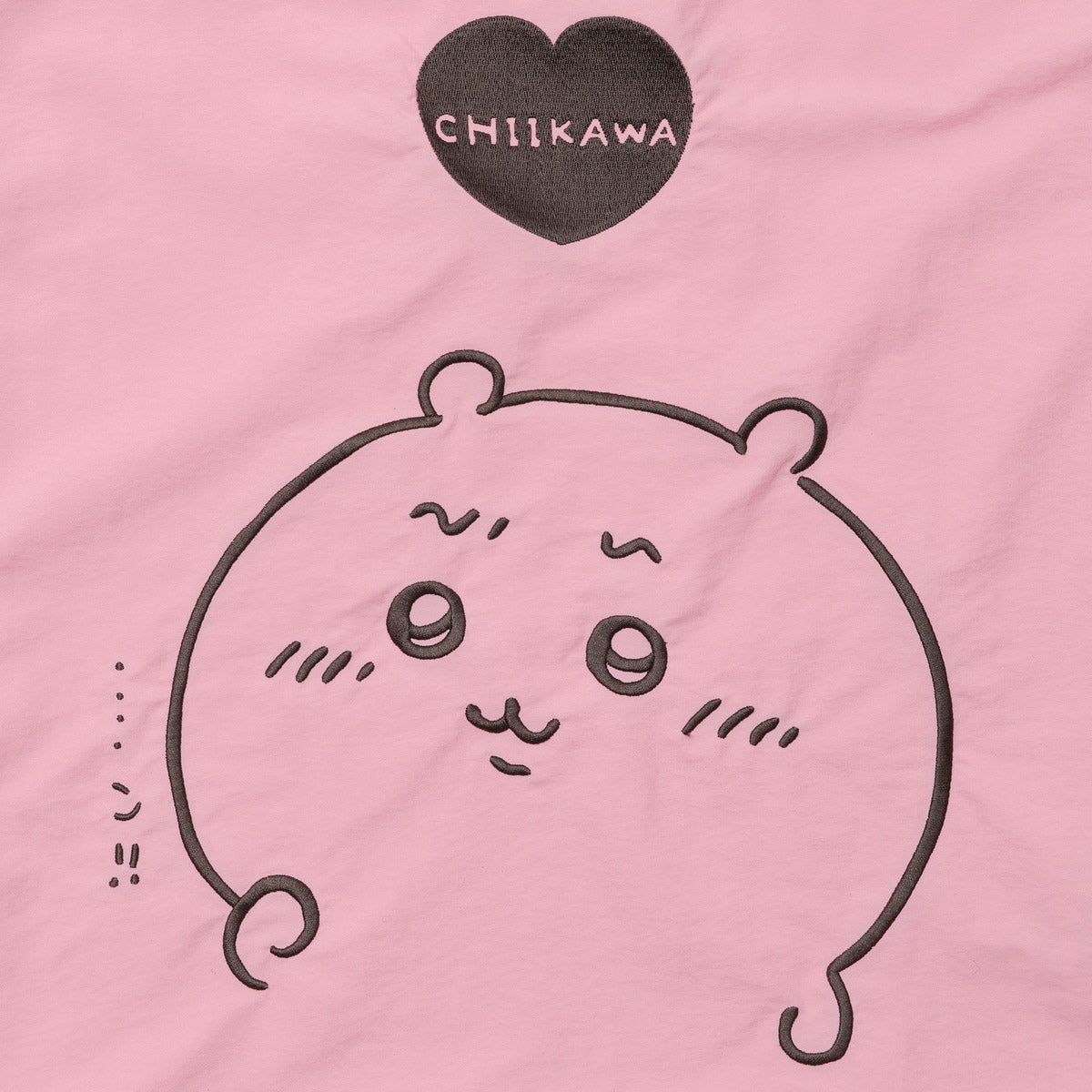 Chiikawa Embroidered ToteBag Chiikawa Heart Pink (with embroideryKey ring)