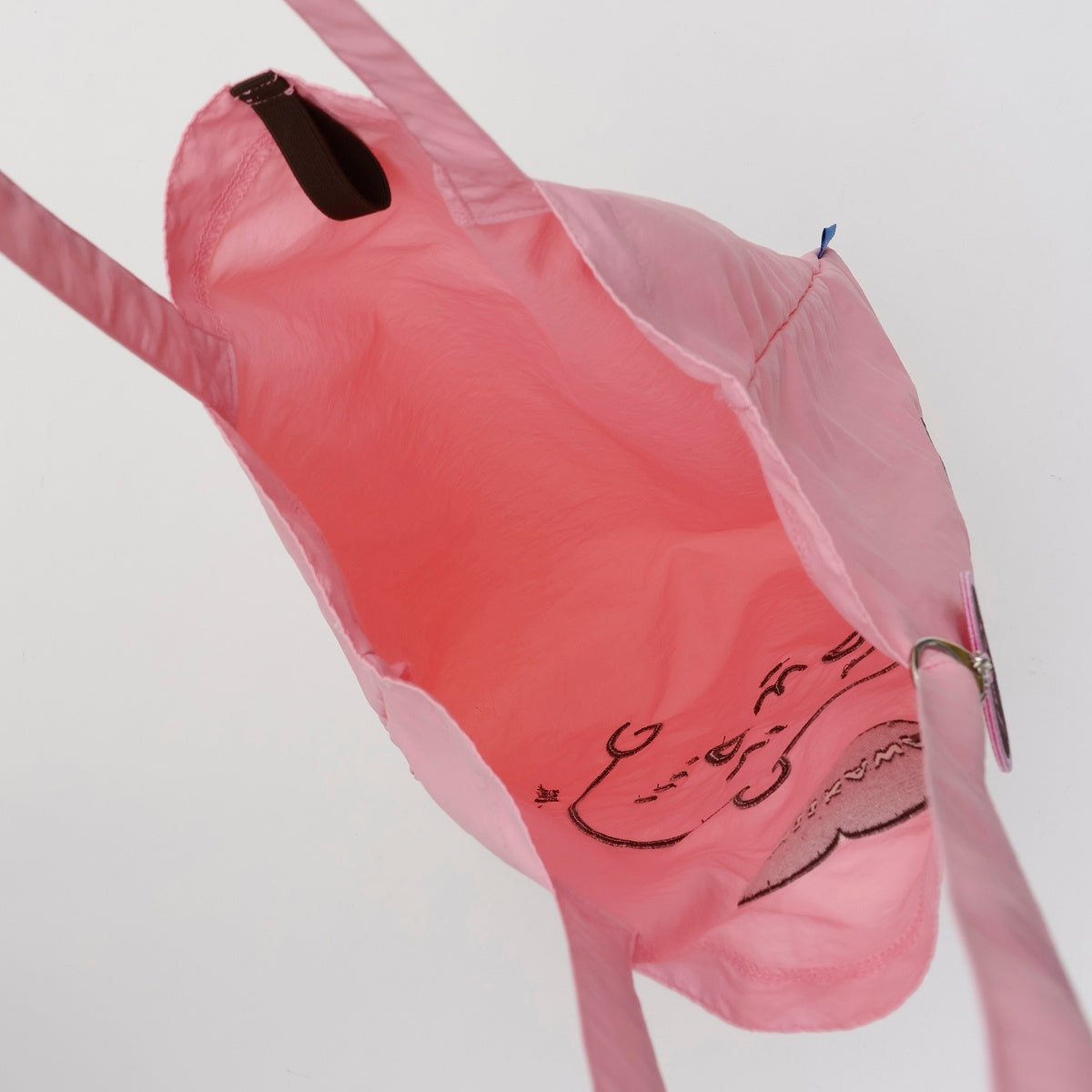 Chiikawa Embroidered ToteBag Chiikawa Heart Pink (with embroideryKey ring)
