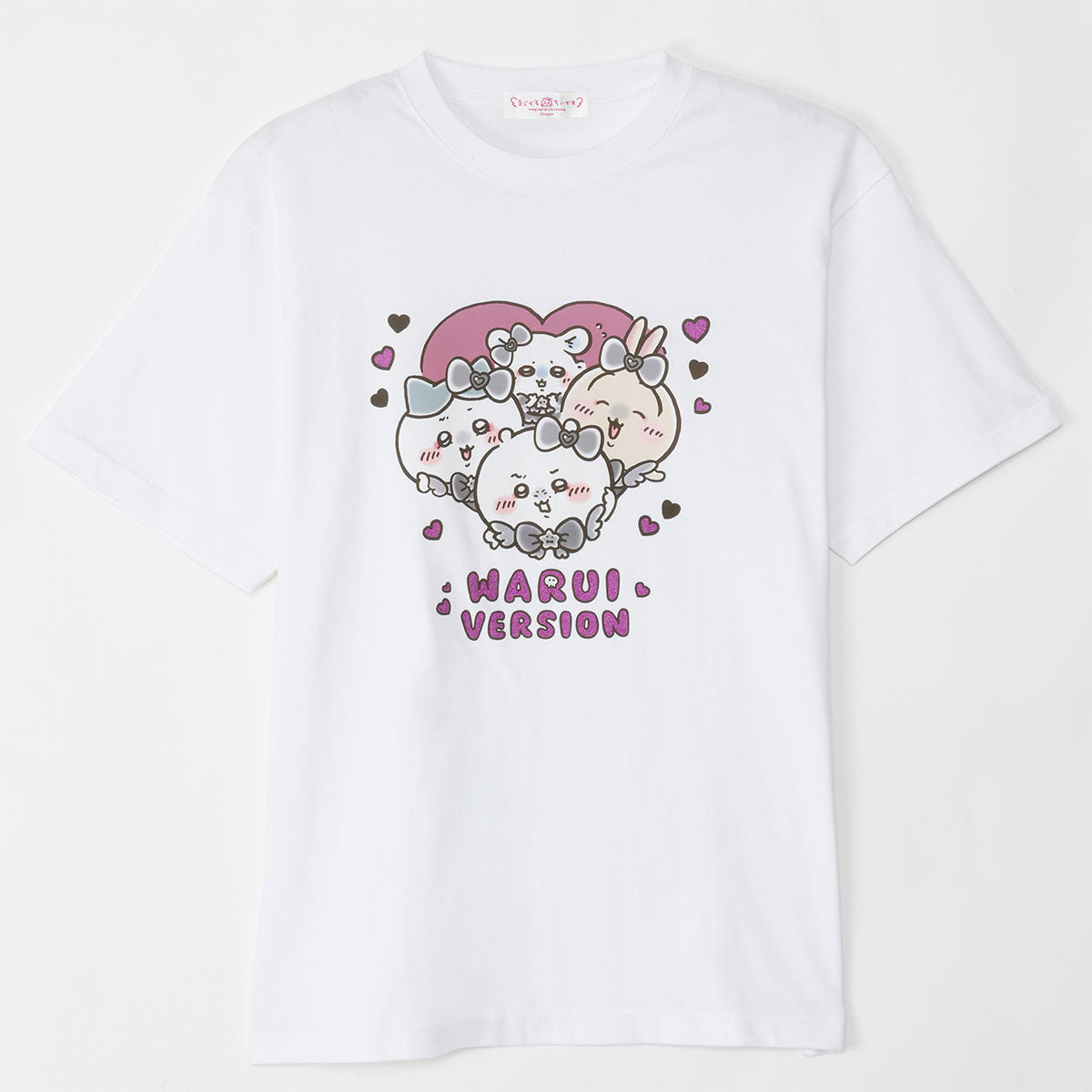 ちいかわ まじかるちいかわ Tシャツ 悪いバージョンだ みんな ホワイト