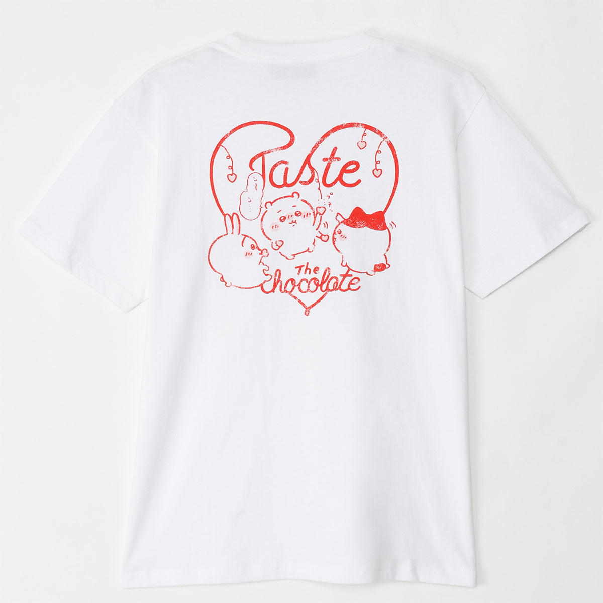 ちいかわ Tシャツ ハート ホワイト