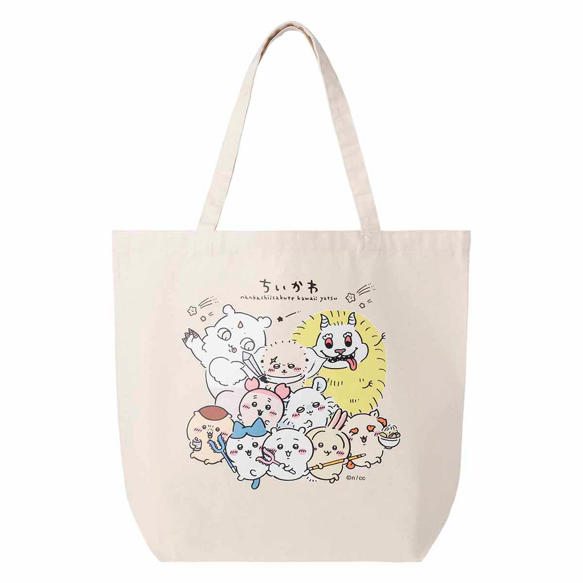 ちいかわ 大きめトートバッグ(みんなでアイキャッチ)