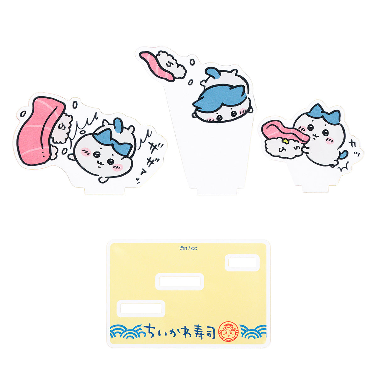 치이카와 치이카와 스시 레이어 아크릴 스탠드 (코케마쿠리 하치와레)