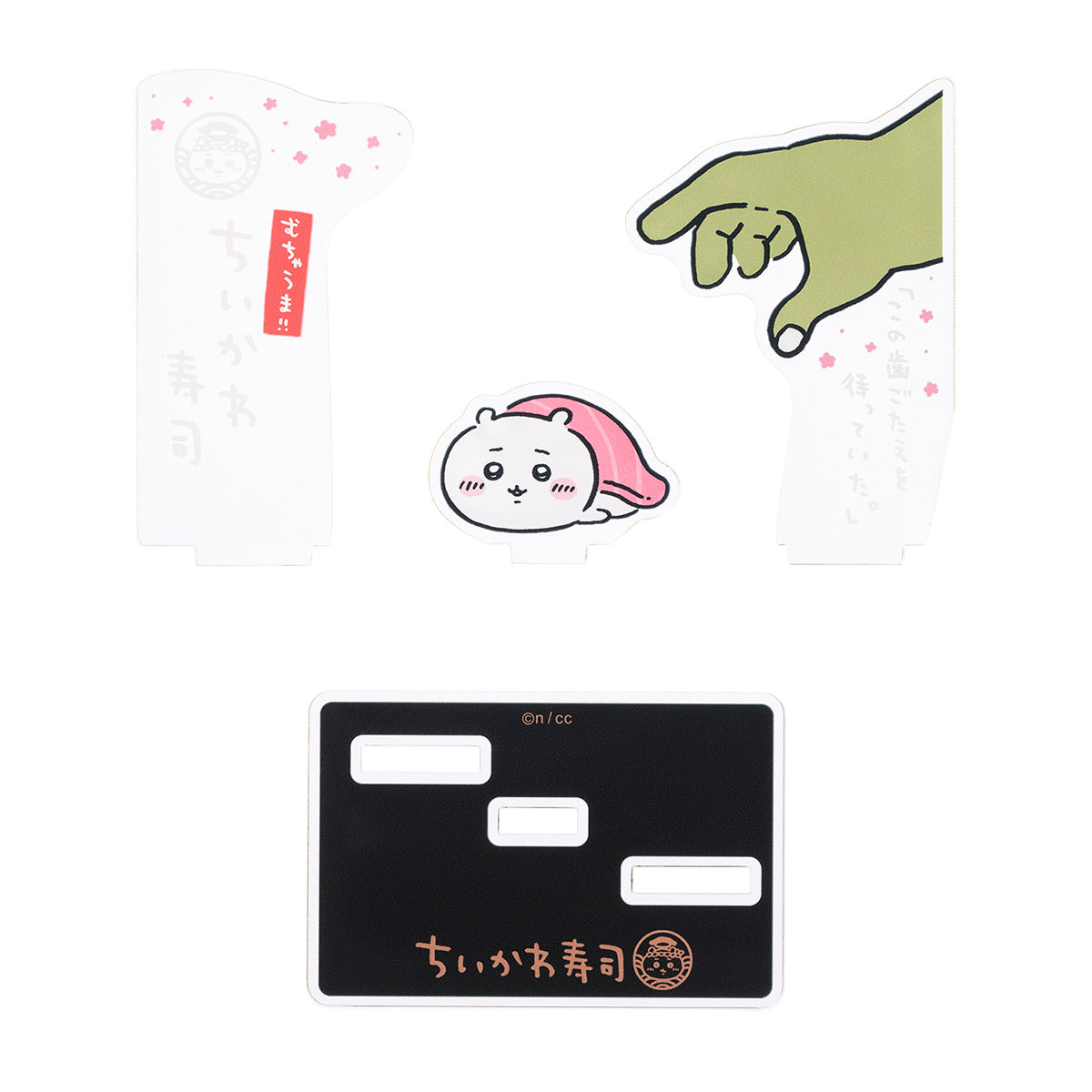 Chiikawa Chiikawa Sushi Layer Acrylic Stand (I Was Waiting for This Crunch)
