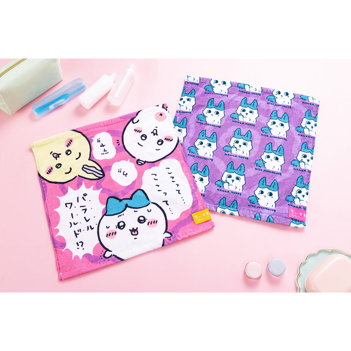 ちいかわ パラレルワールド!? ハンドタオル(ウ!!デヤ!!)