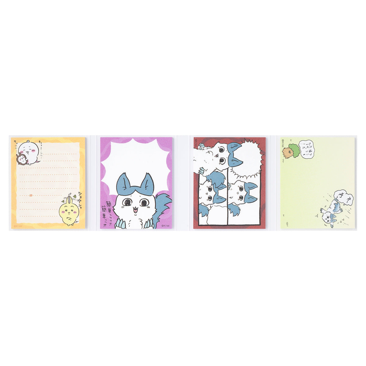 ちいかわ パラレルワールド!? パタパタメモ(強くなったハチワレ)